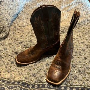 Cowboy boots.  Worn to church. Lightly used.  Like new.  Great deal.